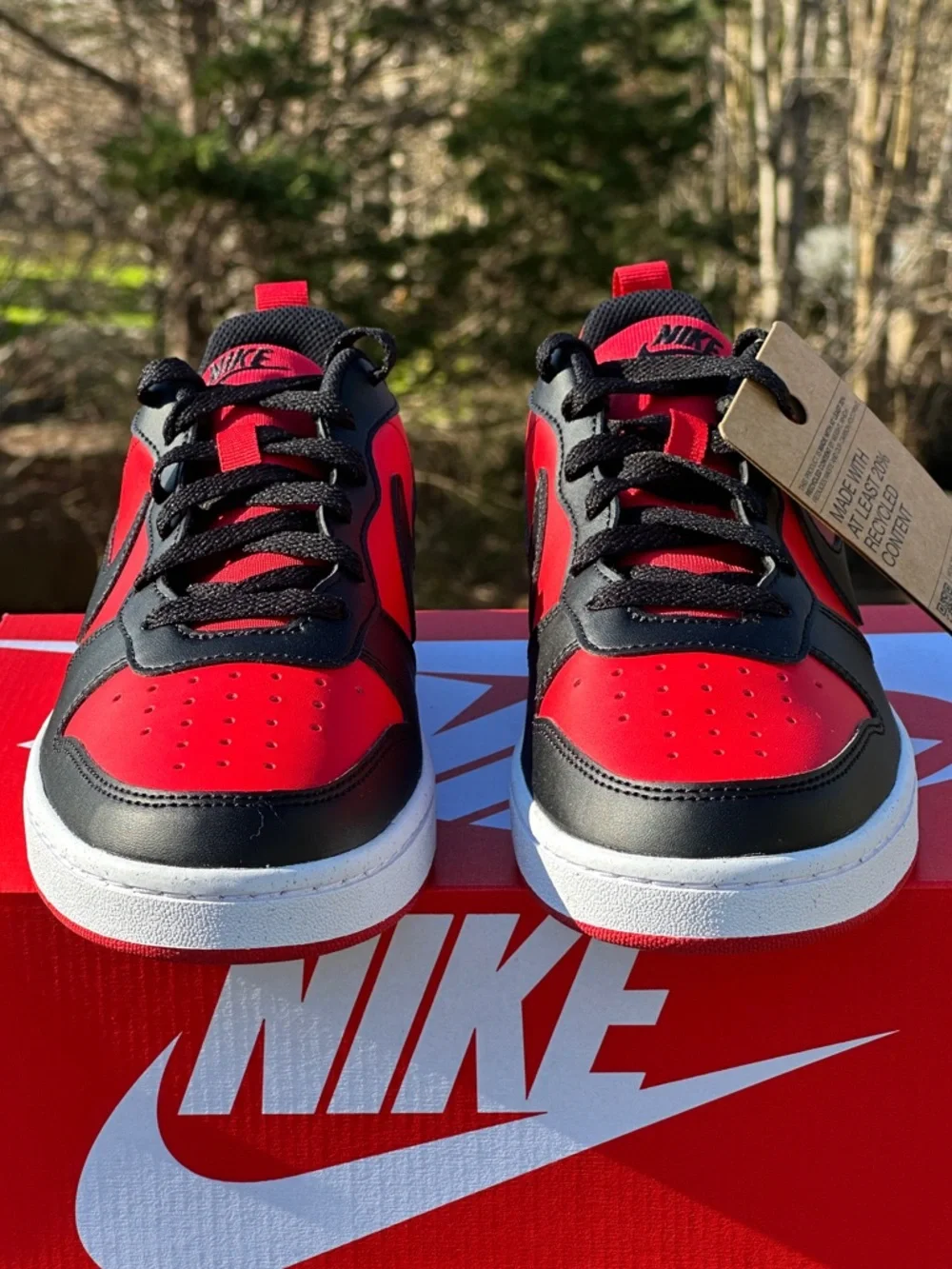 Nike Court Borough Recraft Low GS Casual Sneaker Size Youth 7Y (Womens 8.5) NEW
